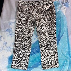 IMNYC Monochrome Patterned Trousers
